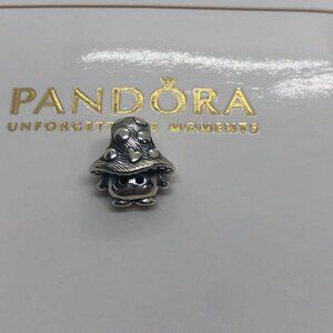 🌞📖Pandora Cute Mushroom Charm S925 sterling silver gift
